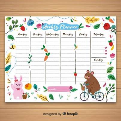 Картинки по запроÑу Малюнки timetable